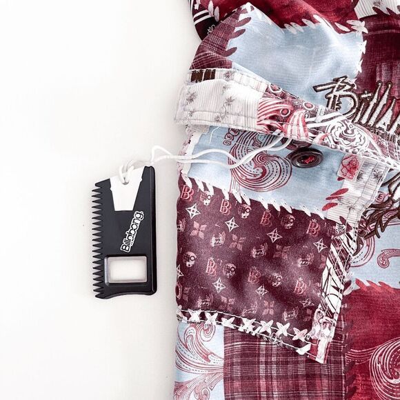 Billabong Mens Patchwork Bottle Opener Swim Trunks Board Shorts Multi Size 32 - Picture 4 of 9